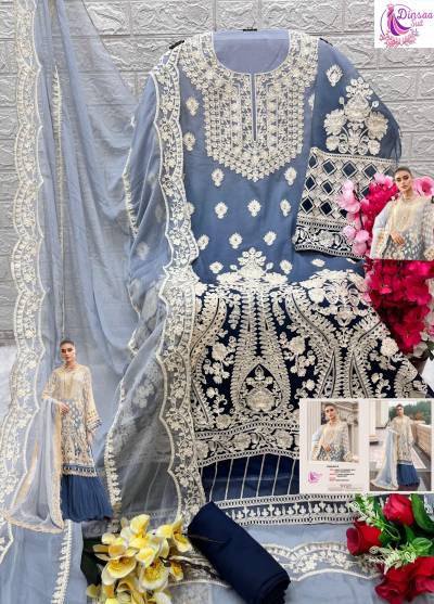 D.NO. 237A TO 237D BY DINSAA EMBROIDERY SALWAR KAMEEZ MANUFACTURER IN INDIA